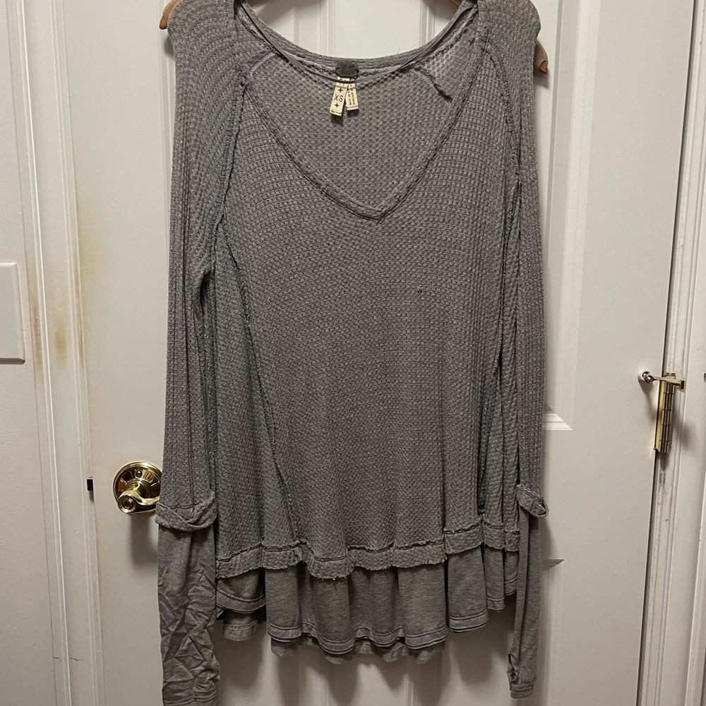Free people We the Free top grey XS